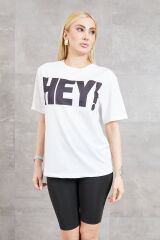 Yazı Baskılı T-Shirt