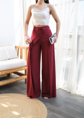 Yan kapama detaylı Palazzo Pantolon