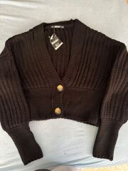 3 DÜĞMELİ ÖRME HIRKA